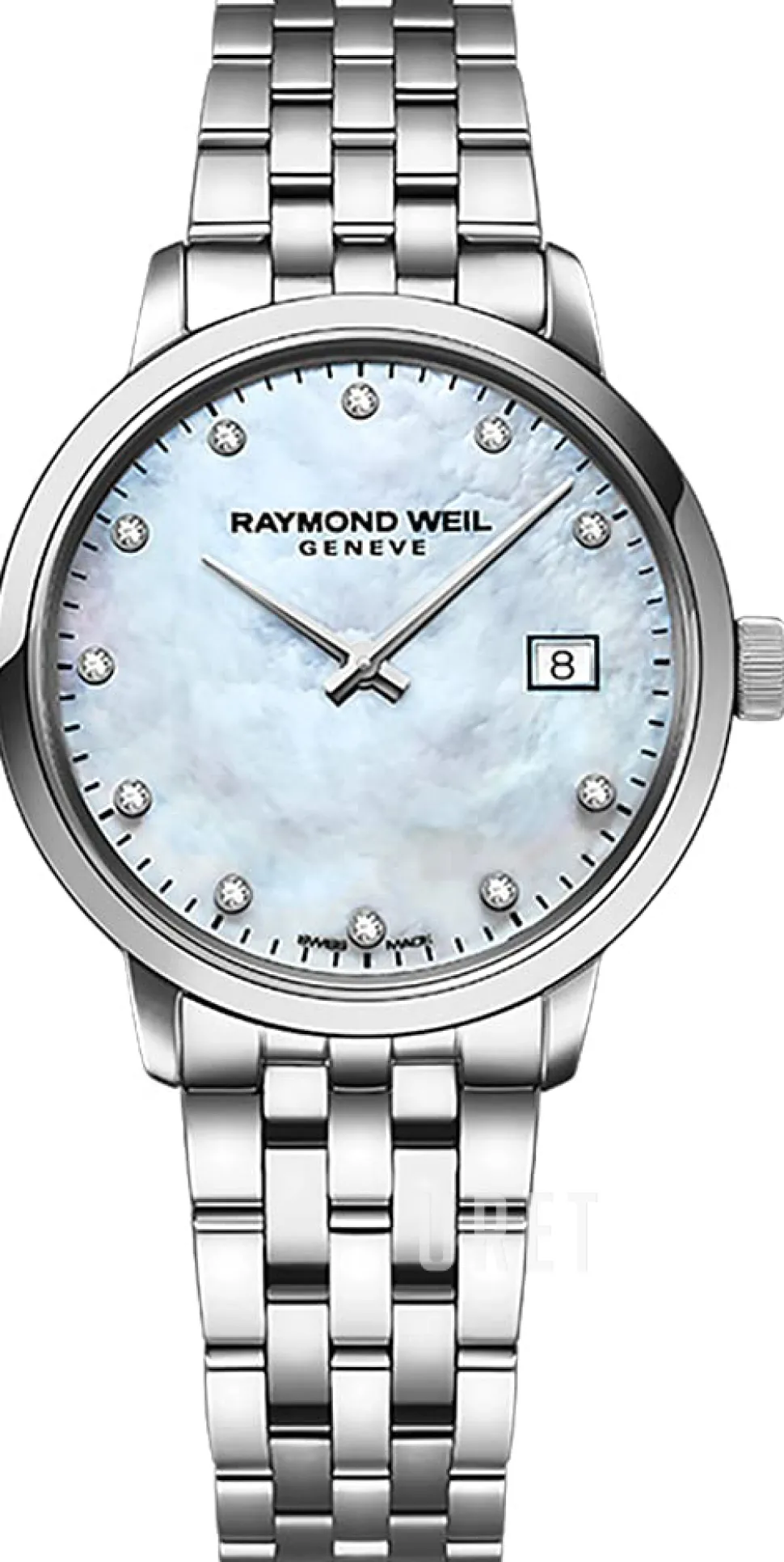 Toccata Vit/Stål Ø29 mm