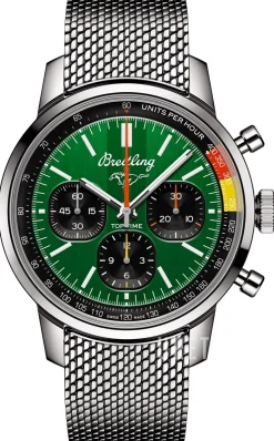 Top Time Ford Mustang Grön/Stål Ø41 mm