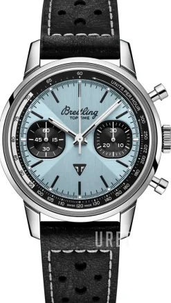 Top Time Triumph Blå/Läder Ø41 mm