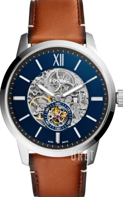 Townsman Blå/Läder Ø48 mm