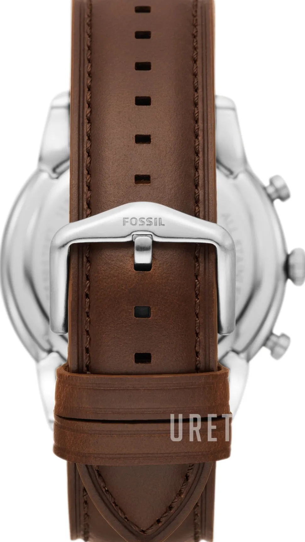 Townsman Svart/Läder Ø44 mm