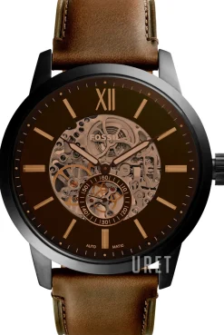 Townsman Svart/Läder Ø48 mm