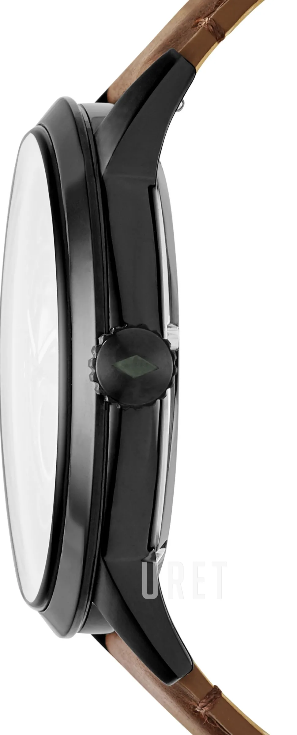 Townsman Svart/Läder Ø48 mm