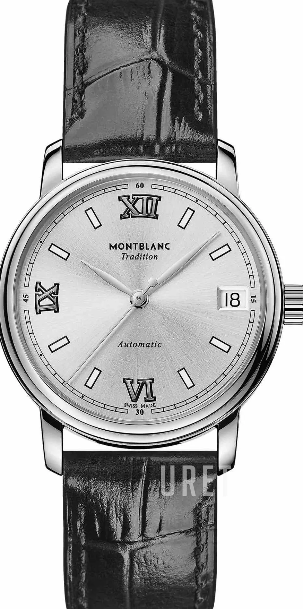 Tradition Silverfärgad/Läder Ø32 mm