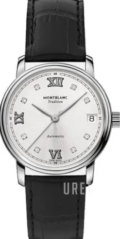 Tradition Silverfärgad/Läder Ø32 mm