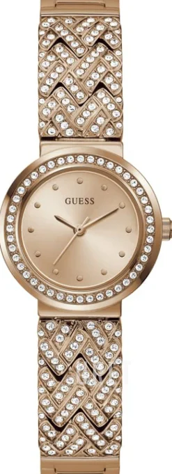 Treasure Roséguldstonad/Roséguldstonat stål Ø28 mm