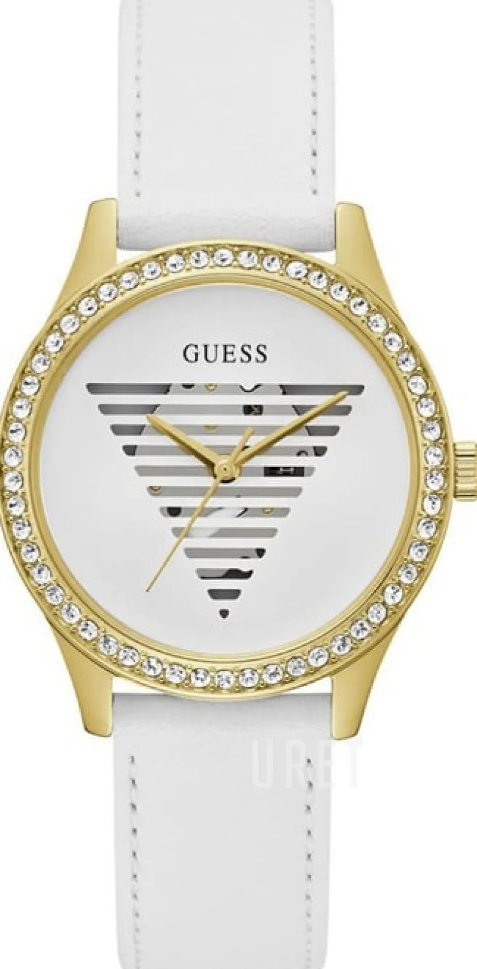 Trend Vit/Läder Ø38 mm