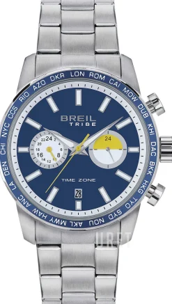 Tribe Blå/Stål Ø42 mm