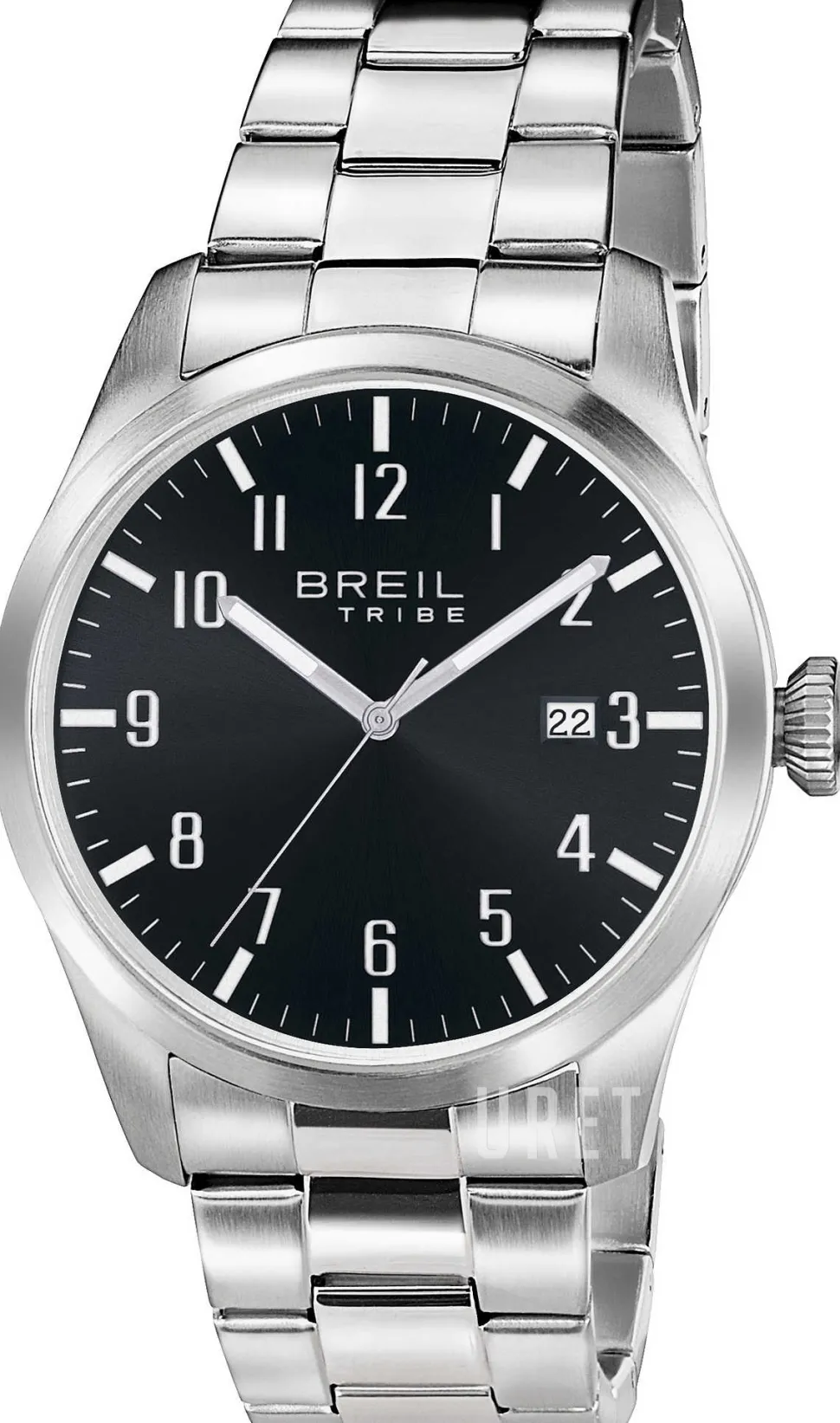 Tribe Svart/Stål Ø42 mm