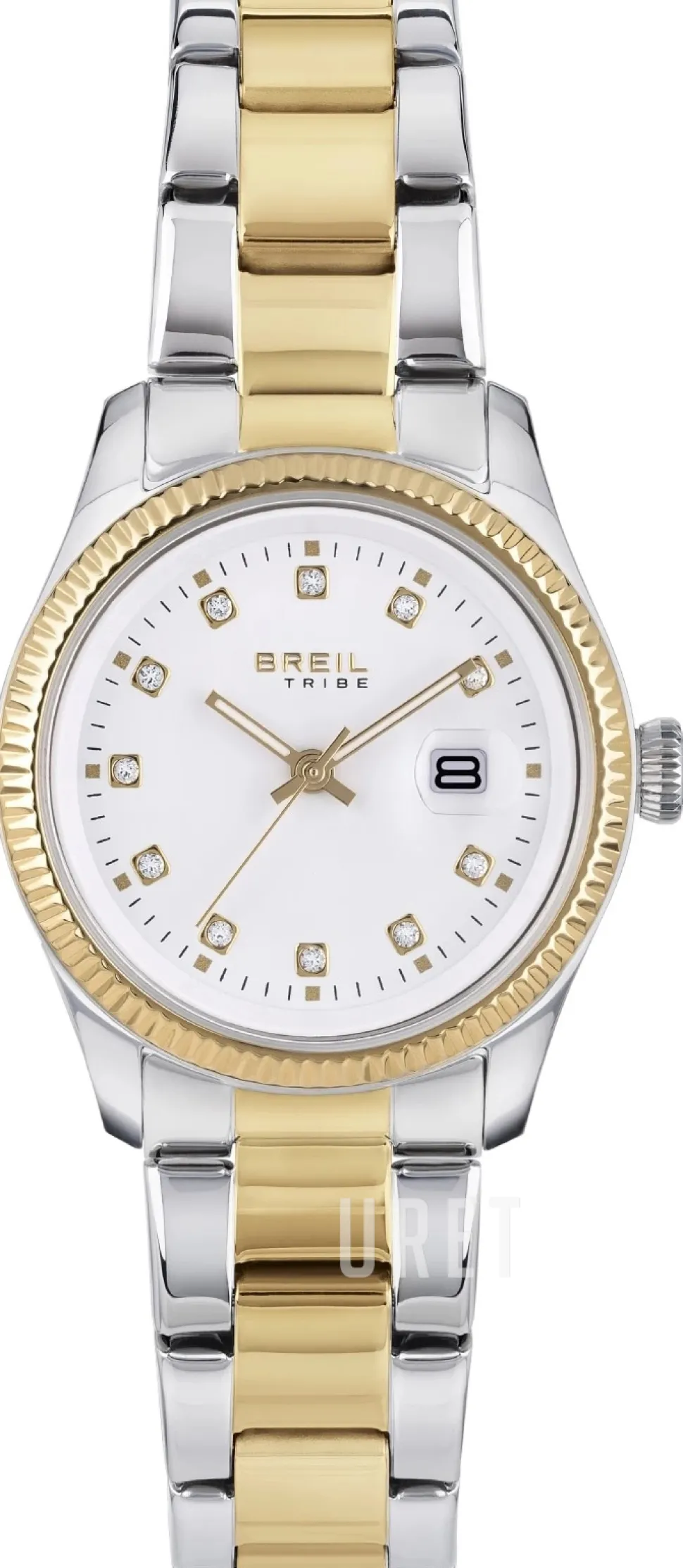 Tribe Vit/Stål Ø30 mm