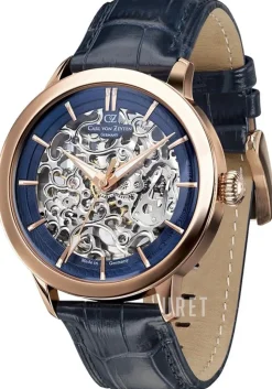 Triberg Blå/Läder Ø45 mm