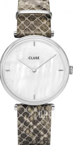 Triomphe Vit/Läder Ø33 mm