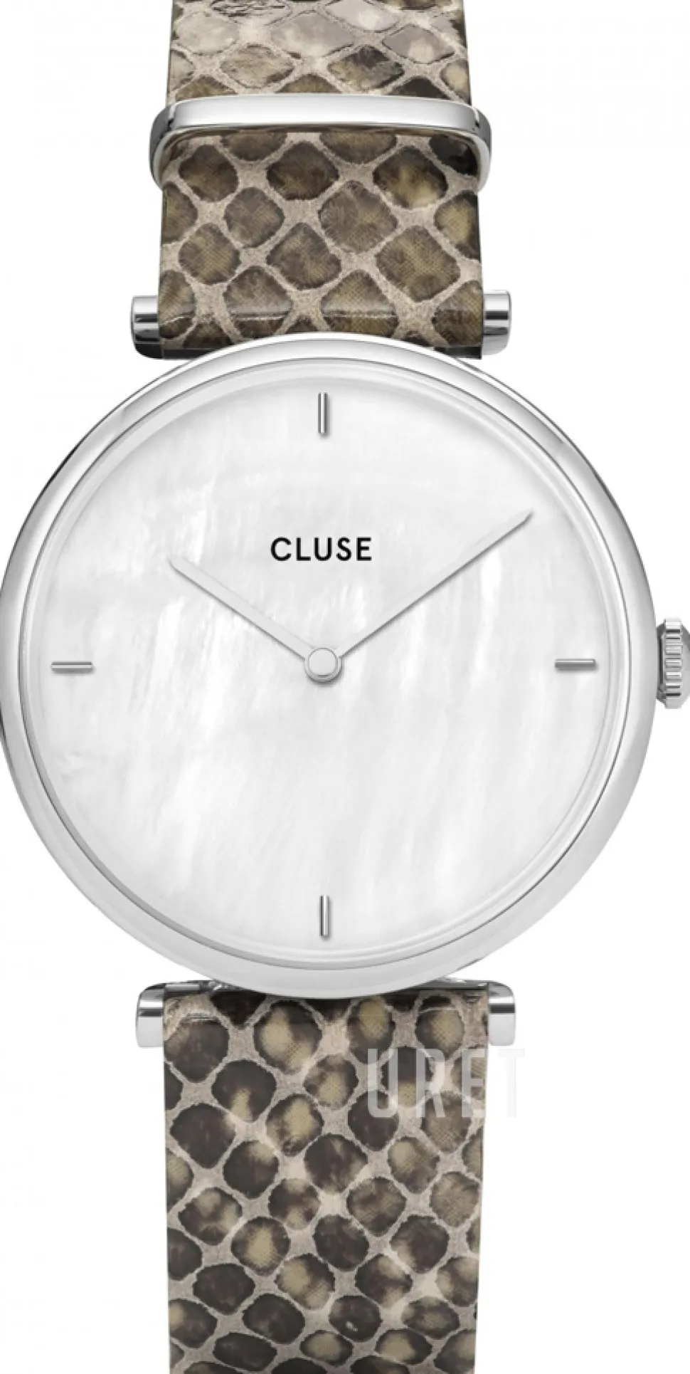 Triomphe Vit/Läder Ø33 mm