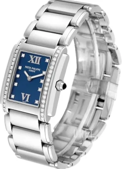 Twenty~4 Blå/Stål 30x25 mm