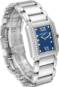 Twenty~4 Blå/Stål 30x25 mm