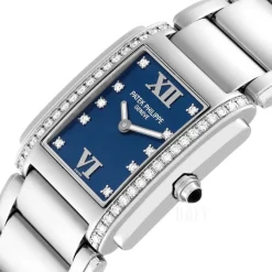 Twenty~4 Blå/Stål 30x25 mm