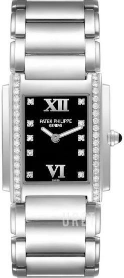 Twenty~4 Svart/Stål 30x25 mm