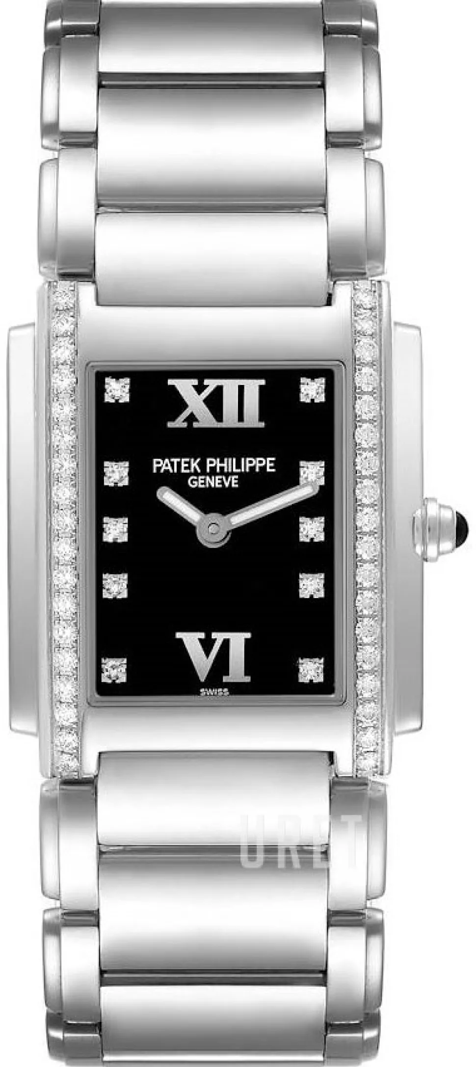 Twenty~4 Svart/Stål 30x25 mm