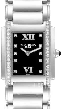 Twenty~4 Svart/Stål 30x25 mm