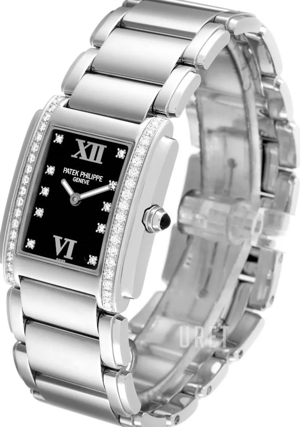 Twenty~4 Svart/Stål 30x25 mm