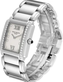 Twenty~4 Vit/Stål 30x25 mm