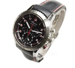 Type XXII Svart/Läder Ø44 mm