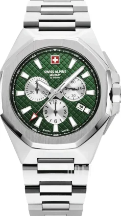 Typhoon Grön/Stål Ø42 mm