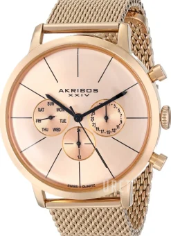 Ultimate Roséguldstonad/Roséguldstonat stål Ø42 mm