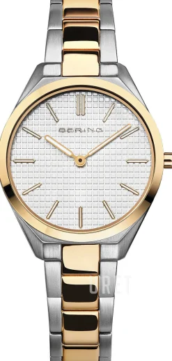 Ultra Slim Vit/Gulguldtonat stål Ø31 mm