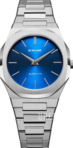 Ultra Thin Blå/Stål Ø34 mm