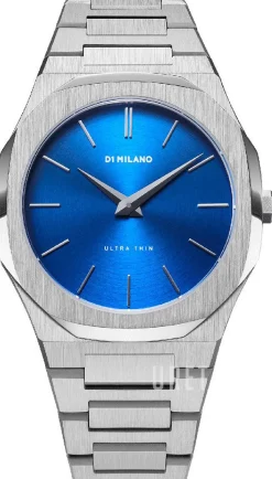 Ultra Thin Blå/Stål Ø40 mm