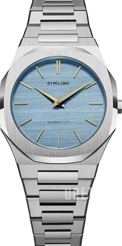 Ultra Thin Blå/Stål Ø34 mm