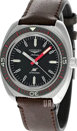 Ultra-Chron Svart/Läder Ø43 mm