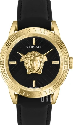 V Code Svart/Läder Ø43 mm