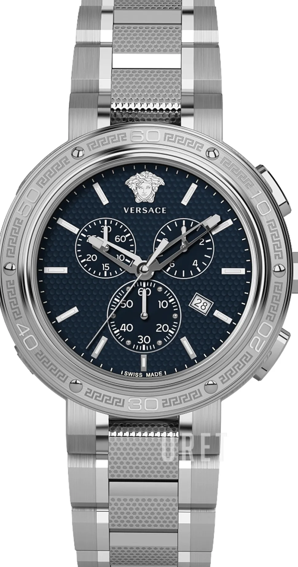 V Extreme Blå/Stål Ø46 mm