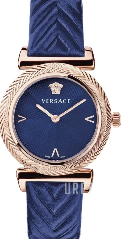 V Motif 35mm Blå/Läder Ø35 mm