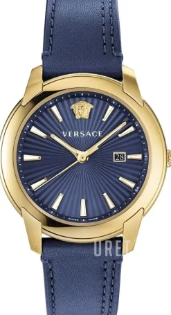 V Urban Blå/Läder Ø42 mm