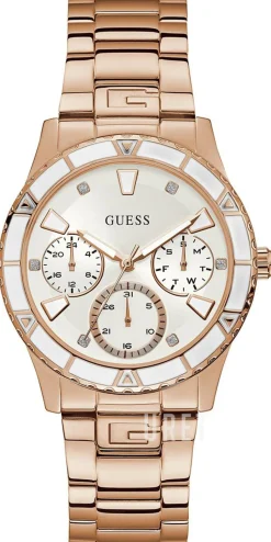 Valencia Vit/Roséguldstonat stål Ø38 mm