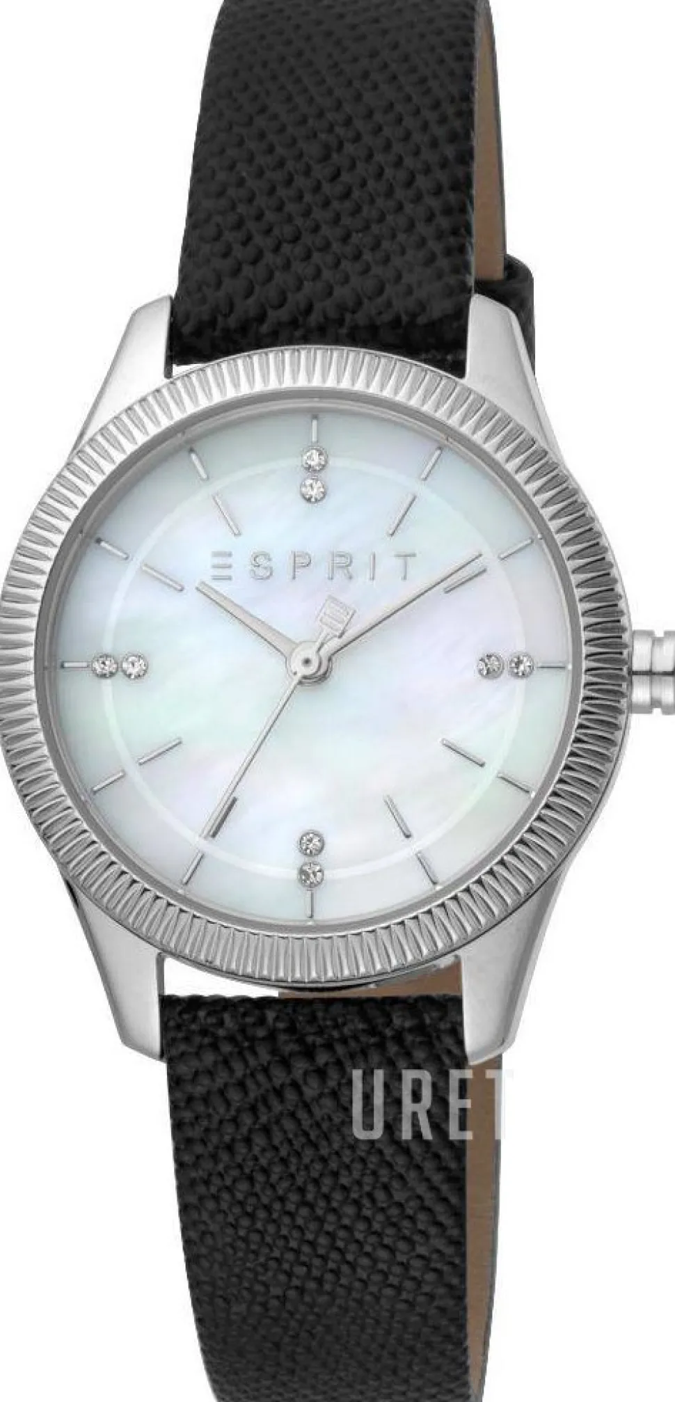 Valentina Vit/Läder Ø30 mm