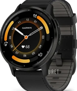 Venu 3 Svart/Gummi Ø45 mm