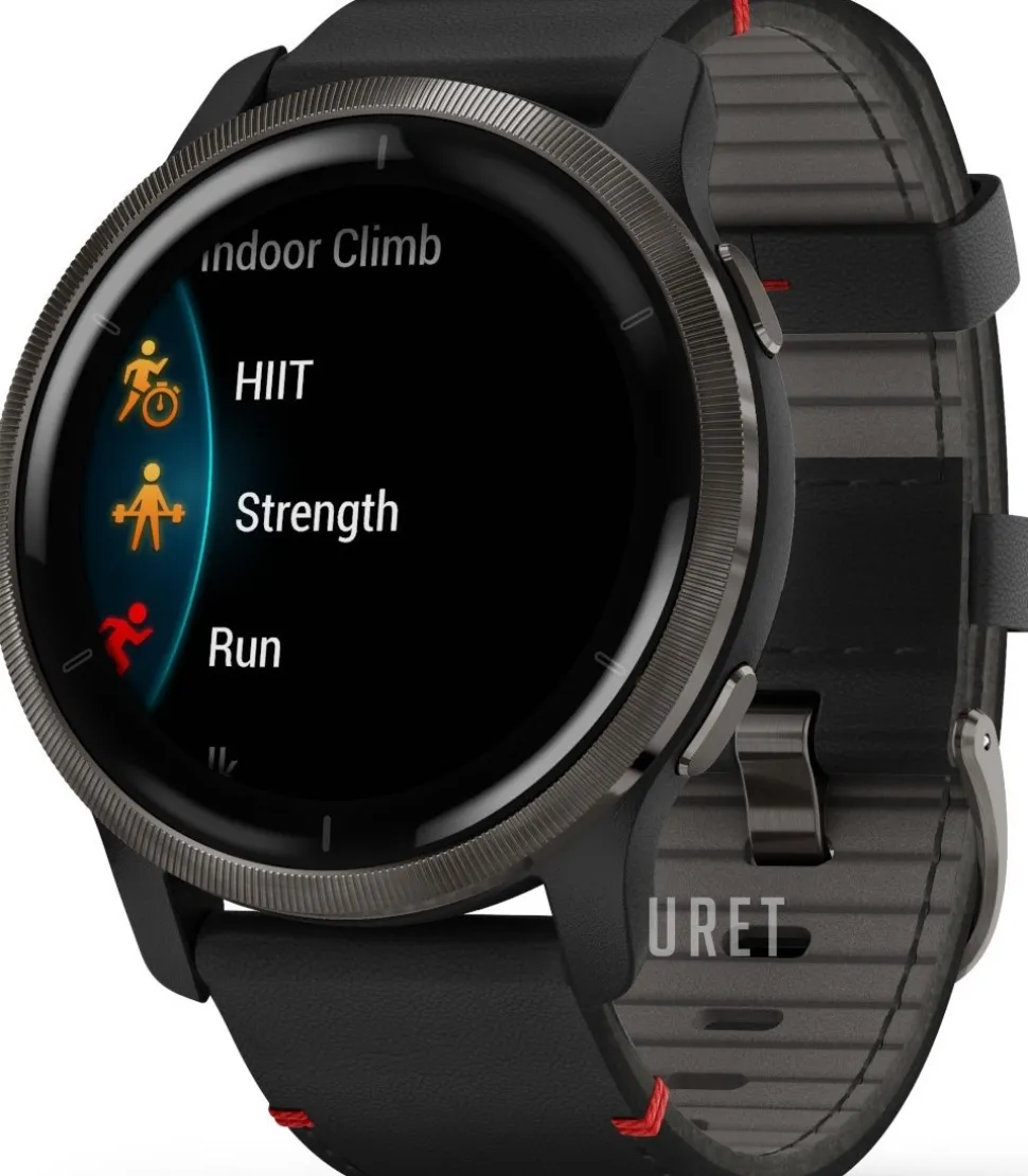 Venu LCD/Läder Ø45 mm