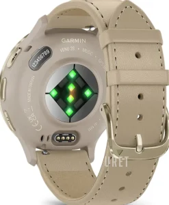 Venu 3S Svart/Läder Ø41 mm