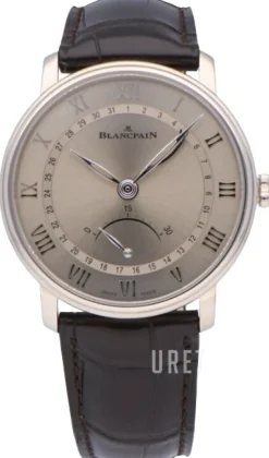 Villeret Grå/Läder Ø40 mm