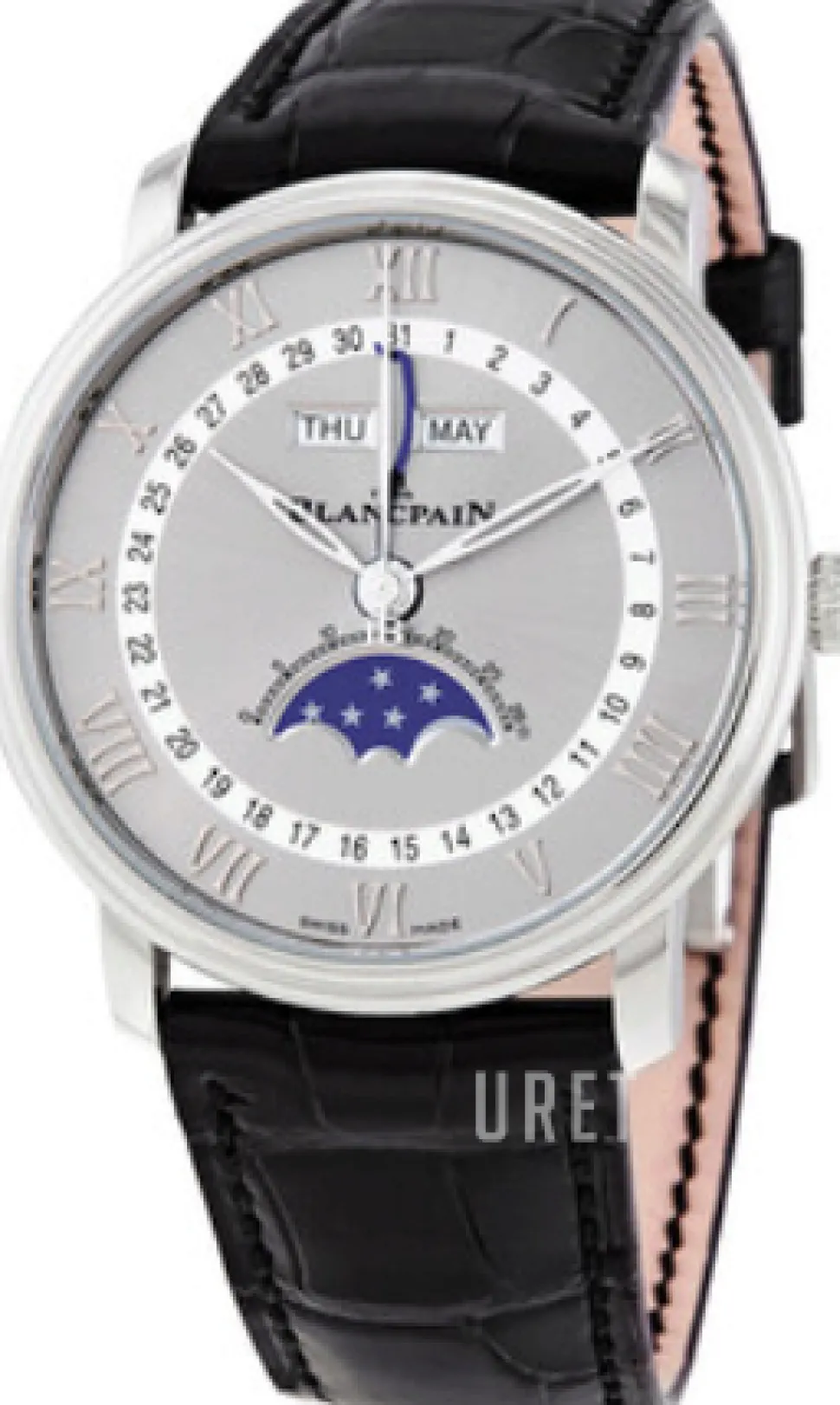 Villeret Grå/Läder Ø40 mm