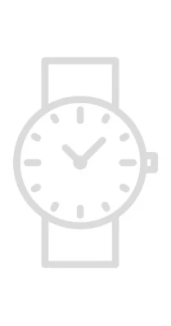 Villeret Silverfärgad/Läder Ø40 mm