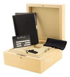 Villeret Ultraflach Vit/Läder Ø40 mm