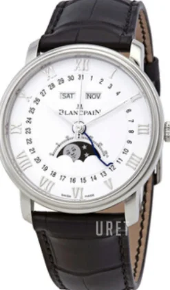 Villeret Vit/Läder Ø40 mm