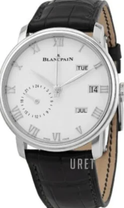 Villeret Vit/Läder Ø40 mm