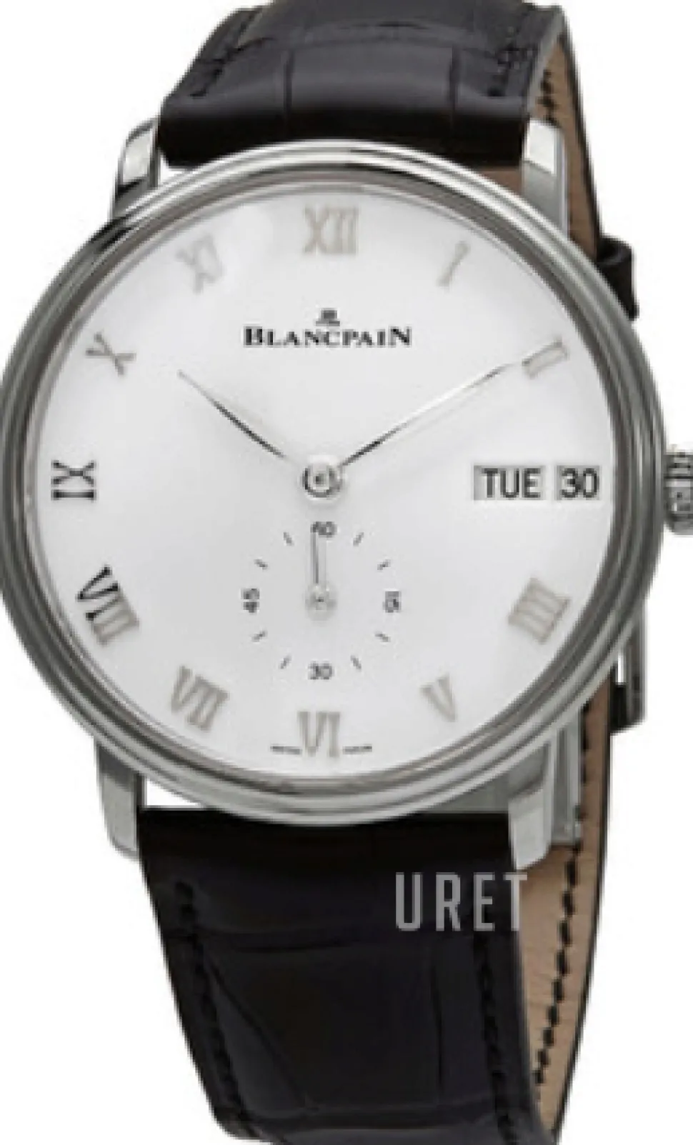 Villeret Vit/Läder Ø40 mm