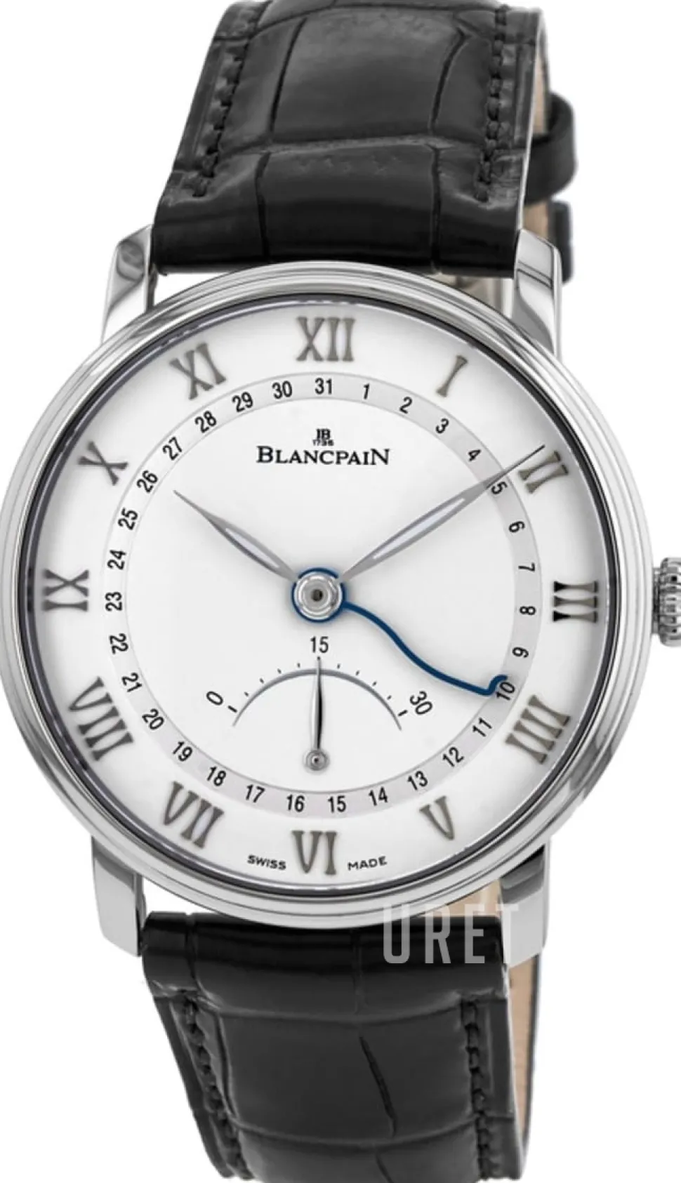 Villeret Vit/Läder Ø40 mm